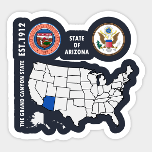 State of Arizona Sticker